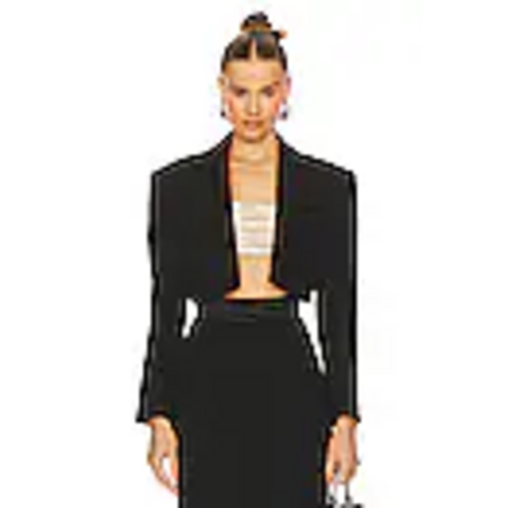 SAU LEE Indya Blazer in Black